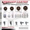 Service Caster 4 Inch High Temp Glass Filled Nylon Wheel Swivel 58 Inch Threaded Stem Caster SCC SCC-TS20S414-GFNSHT-58212 - alternate 4